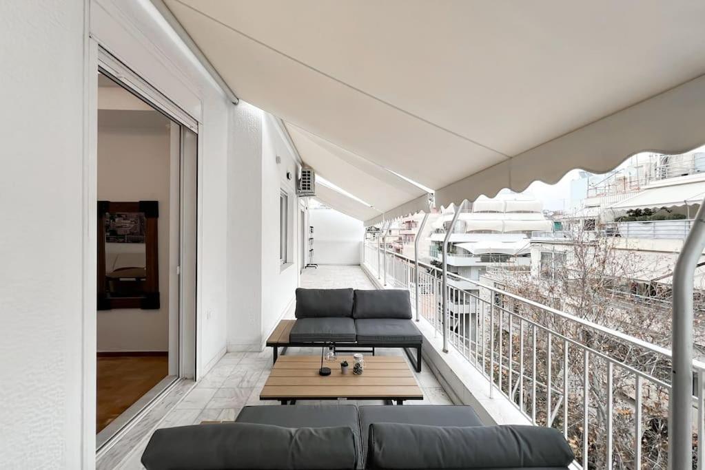 Spacious Penthouse Near Downtown Atény Exteriér fotografie