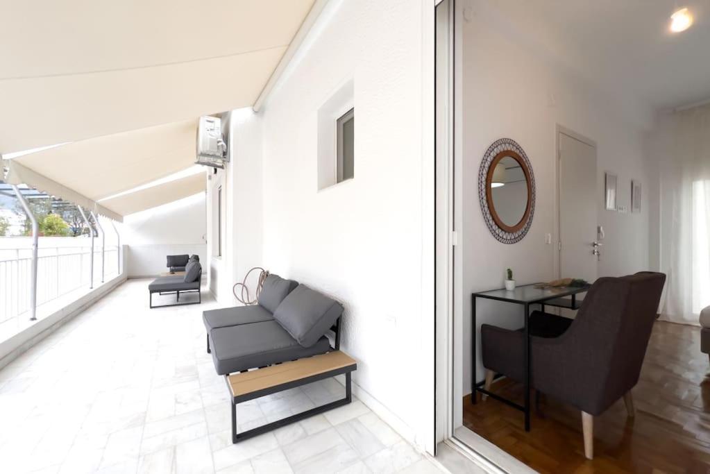 Spacious Penthouse Near Downtown Atény Exteriér fotografie